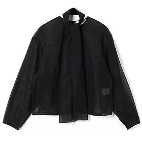 【デパリエ/DEPAREILLE】 オーガンジーボウブラウス人気、トレンドファッション・服の通販 founy(ファニー) ファッション Fashion レディースファッション Ladies' Fashion Online トップス・カットソー Tops/Tshirt シャツ/ブラウス Shirts/Blouses インナー Inner エレガント 上品 Elegant シアー Sheer シンプル Simple 洗える Washable |ID:prp329100004464723