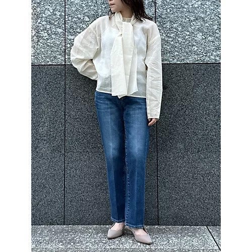 【デパリエ/DEPAREILLE】のオーガンジーボウブラウス 人気、トレンドファッション・服の通販 founy(ファニー) 　ファッション　Fashion　レディースファッション　Fashion for Women　トップス・カットソー　Cut & Sew Tops　シャツ・ブラウス・オフィスカジュアル　Elegant Blouses & Button-Ups　インナー　Innerwear　エレガント 上品　Elegant　シアー　Sheer, See-Through　シンプル　Simple, Minimal　洗える　Machine Washable　other-2|ID: prp329100004464723 ipo3291000000034953705