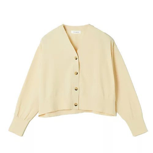 【イーバイエクラ/E by eclat】の着丈違いVネックカーディガン インテリア・キッズ・メンズ・レディースファッション・服の通販 founy(ファニー) 　ファッション　Fashion　レディースファッション　Fashion for Women　トップス・カットソー　Cut & Sew Tops　カーディガン・羽織り　Layered Style Cardigans　Vネックトップス　V-Neck Tops / V-Cut Neckline Shirts　カーディガン　Cardigan, Knitwear　ショート　Short, Short Length　ロング　Long, Long-Length　洗える　Machine Washable　長袖　Long Sleeve, Full Sleeve　カスタードベージュ|ID: prp329100004464735 ipo3291000000034954370