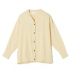 【イーバイエクラ/E by eclat】の着丈違いVネックカーディガン 人気、トレンドファッション・服の通販 founy(ファニー) ファッション Fashion レディースファッション Fashion for Women トップス・カットソー Cut & Sew Tops カーディガン・羽織り Layered Style Cardigans Vネックトップス V-Neck Tops / V-Cut Neckline Shirts カーディガン Cardigan, Knitwear ショート Short, Short Length ロング Long, Long-Length 洗える Machine Washable 長袖 Long Sleeve, Full Sleeve thumbnail カスタードベージュ2|ID: prp329100004464735 ipo3291000000034954375