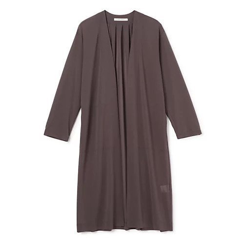 【プレインピープル/PLAIN PEOPLE】のライトジョーゼットジャージロングカーディガン インテリア・キッズ・メンズ・レディースファッション・服の通販 founy(ファニー) 　ファッション　Fashion　レディースファッション　WOMEN　トップス・カットソー　Tops/Tshirt　カーディガン　Cardigans　カーディガン　Cardigan　シアー　Sheer　ジャージ　Jersey　ロング　Long　定番　Standard　洗える　Washable　グレー|ID: prp329100004464739 ipo3291000000031246166