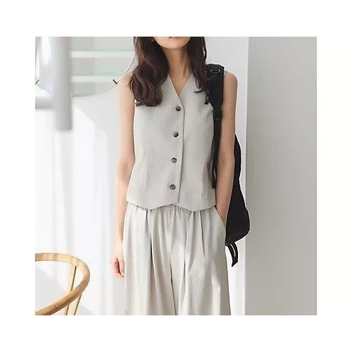 【スアデオ/suadeo】の涼感ジレ 人気、トレンドファッション・服の通販 founy(ファニー) 　ファッション　Fashion　レディースファッション　WOMEN　アウター　Coat Outerwear　トップス・カットソー　Tops/Tshirt　ベスト/ジレ　Gilets/Vests　インナー　Inner　洗える　Washable　秋　Autumn/Fall　カットソー　Cut And Sew　コンパクト　Compact　吸水　Water Absorption　ストレッチ　Stretch　スポーツ　Sports　セットアップ　Set Up　タンブラー　Tumbler　テーラード　Tailored　バランス　Balance　ロング　Long　おすすめ　Recommend　夏　Summer　エレガント 上品　Elegant　other-3|ID: prp329100004464740 ipo3291000000031824256