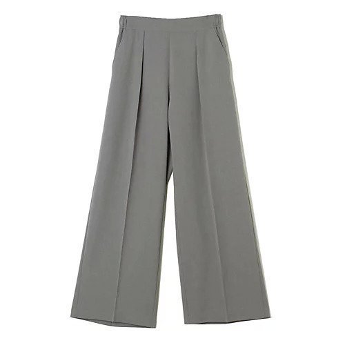 【イーバイエクラ/E by eclat】の脚長ワイドタックパンツ インテリア・キッズ・メンズ・レディースファッション・服の通販 founy(ファニー) https://founy.com/ ファッション Fashion レディースファッション Fashion for Women パンツ Pants & Trousers ストレッチ Stretch, Stretchy Fabric センター Center, Center Line トレンド Trend, Trending Now フラット Flat, Flat Shoes フロント Front, Front Design ワイド Wide, Wide Fit 洗える Machine Washable |ID: prp329100004464756 ipo3291000000031246248