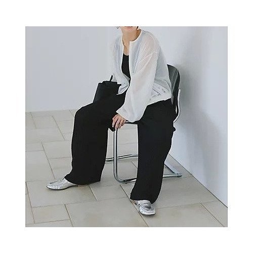 【スアデオ/suadeo】の涼感プリーツパンツ 人気、トレンドファッション・服の通販 founy(ファニー) 　ファッション　Fashion　レディースファッション　Fashion for Women　パンツ　Pants & Trousers　サンダル　Sandals, Summer Shoes　プリーツ　Pleats, Pleated　ランダム　Random, Irregular　リラックス　Relax, Relaxed Fit　エレガント 上品　Elegant　other-2|ID: prp329100004464761 ipo3291000000032989097