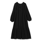 【サラ マリカ/Sara Mallika】のCOTTON GAUZE LONG DRESS BLACK|ID: prp329100004464768 ipo3291000000034618316