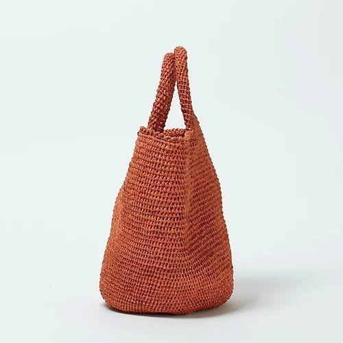 【サンアルシデ/Sans Arcidet】のラフィアハンドバッグ 人気、トレンドファッション・服の通販 founy(ファニー) 　ファッション　Fashion　レディースファッション　Fashion for Women　バッグ　Bags　オレンジ　Orange　シンプル　Simple, Minimal　フォルム　Silhouette, Form　ラウンド　Round, Round Neck　夏　Summer　春　Spring　S/S・春夏　SS, Spring/Summer, Warm Season　other-3|ID: prp329100004464787 ipo3291000000034942275