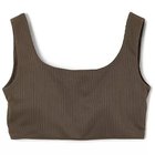 【ミラオーウェン/Mila Owen】のスクエアネックタンク型スウィムウェア ブラウン|ID:prp329100004464808