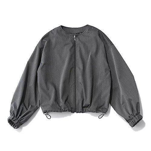 【エムセブンデイズ/M7days】の【東原妙子さんコラボ】超軽量ブルゾン 人気、トレンドファッション・服の通販 founy(ファニー) 　ファッション　Fashion　レディースファッション　Fashion for Women　アウター　Coat / Outerwear Collection　ブルゾンジャケット・スポーティアウター　Blouson Jackets　おすすめ　Recommended / Our Picks　ギャザー　Gathered, Ruffled　コラボ　Collaboration, Collab　ストレッチ　Stretch, Stretchy Fabric　セットアップ　Set-Up, Coordinated Outfit　ドローコード　Drawcord, Drawstring Cord　フェミニン　Feminine, Girly　ブルゾン　Blouson, Bomber Jacket　夏　Summer　洗える　Machine Washable　軽量　Lightweight, Ultra Light　 other-1|ID: prp329100004464814 ipo3291000000031246539