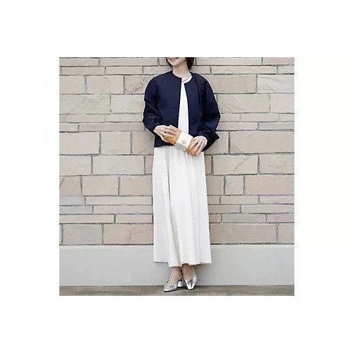 【イーバイエクラ/E by eclat】の撥水ノーカラー袖ダーツブルゾン 人気、トレンドファッション・服の通販 founy(ファニー) 　ファッション　Fashion　レディースファッション　Fashion for Women　アウター　Coat / Outerwear Collection　ブルゾンジャケット・スポーティアウター　Blouson Jackets　コンパクト　Compact, Small Size　ブルゾン　Blouson, Bomber Jacket　夏　Summer　洗える　Machine Washable　other-3|ID: prp329100004464815 ipo3291000000034942642