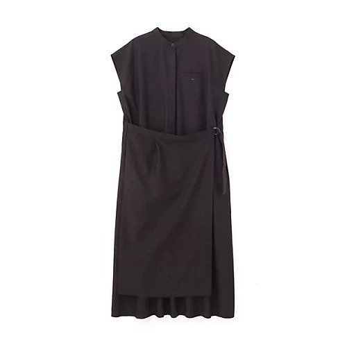 【ヒューマンウーマン/HUMAN WOMAN】のコットンポリレーヨンリネンワンピース 人気、トレンドファッション・服の通販 founy(ファニー) 　ファッション　Fashion　レディースファッション　Fashion for Women　ワンピース　Dresses　おすすめ　Recommended / Our Picks　シンプル　Simple, Minimal　スタンダード　Standard, Basic　セットアップ　Set-Up, Coordinated Outfit　ベーシック　Basic, Essential　マニッシュ　Mannish, Boyish　エレガント 上品　Elegant　other-2|ID: prp329100004465731 ipo3291000000033602195