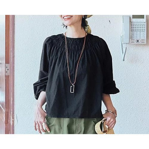 【トゥエルブクローゼット/12closet】の【石上美津江さんコラボ】【洗える】前後2WAYドビードットブラウス 人気、トレンドファッション・服の通販 founy(ファニー) 　ファッション　Fashion　レディースファッション　WOMEN　トップス・カットソー　Tops/Tshirt　シャツ/ブラウス　Shirts/Blouses　コラボ　Collaboration　ドット　Dot　ラウンド　Round　リボン　Ribbon　洗える　Washable　other-3|ID: prp329100004468960 ipo3291000000031383409
