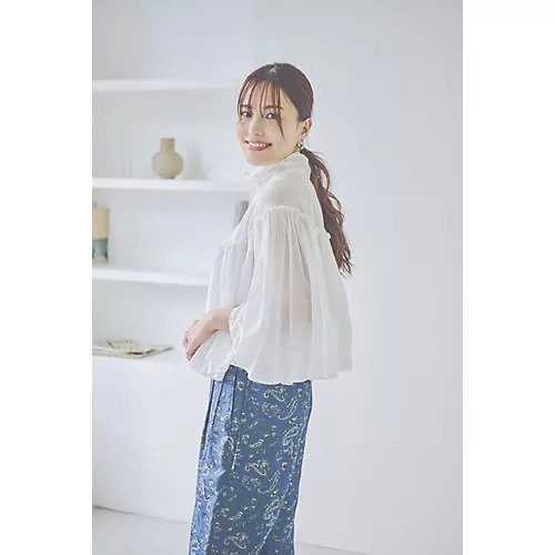 【クリンクル クリンクル クリンクル/crinkle crinkle crinkle】の【洗える】sheer poncho blouse 人気、トレンドファッション・服の通販 founy(ファニー) 　ファッション　Fashion　レディースファッション　Fashion for Women　インド　Indian Textile　インナー　Innerwear　ギャザー　Gathered, Ruffled　シアー　Sheer, See-Through　洗える　Machine Washable　other-3|ID: prp329100004468961 ipo3291000000032703990