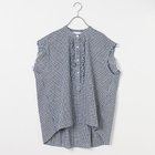 【ダリア/dahlia】の【洗える】ギンガムチェックフリルブラウス GINGHAM|ID: prp329100004468963 ipo3291000000034766622