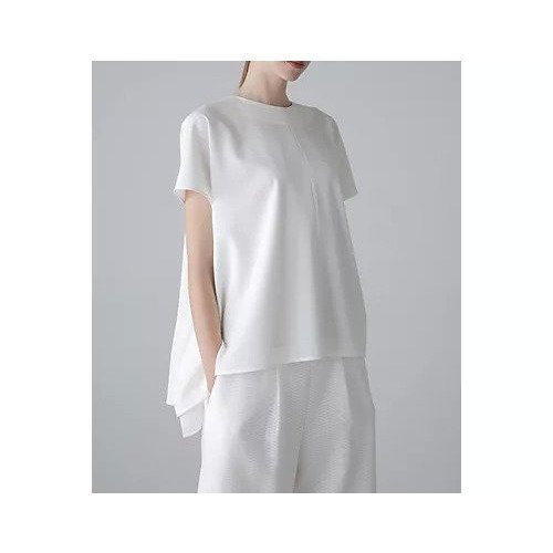 【アドーア/ADORE】のライトストレッチブラウス インテリア・キッズ・メンズ・レディースファッション・服の通販 founy(ファニー) 　ファッション　Fashion　レディースファッション　Ladies' Fashion Online　トップス・カットソー　Tops/Tshirt　シャツ/ブラウス　Shirts/Blouses　おすすめ　Recommend　スタンダード　Standard　セットアップ　Set Up　ドレープ　Drape　フィット　Fit　夏　Summer　春　Spring　S/S・春夏　Ss・Spring/Summer　ホワイト|ID: prp329100004468966 ipo3291000000032648384