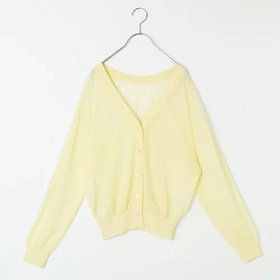 【デミルクス ビームス/Demi-Luxe BEAMS】 【洗える】2WAY シアーカーディガン人気、トレンドファッション・服の通販 founy(ファニー) ファッション Fashion レディースファッション Ladies' Fashion Online トップス・カットソー Tops/Tshirt カーディガン Cardigans カーディガン Cardigan シアー Sheer トレンド Trend 別注 Special Order 洗える Washable |ID:prp329100004468967