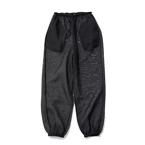 【ダリア/dahlia】のシアーイージーパンツ 人気、トレンドファッション・服の通販 founy(ファニー) 　ファッション　Fashion　レディースファッション　Ladies' Fashion Online　パンツ　Pants　スウェット　Sweat　デニム　Denim　バルーン　Balloon　ボトム　Bottom　ポケット　Pocket　夏　Summer　other-3|ID: prp329100004468972 ipo3291000000031383795