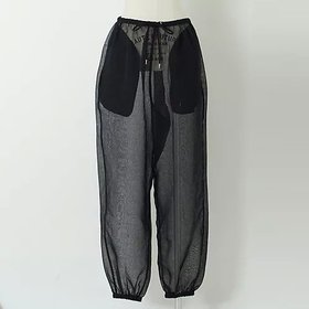 【ダリア/dahlia】のシアーイージーパンツ 人気、トレンドファッション・服の通販 founy(ファニー) ファッション Fashion レディースファッション Fashion for Women パンツ Pants & Trousers スウェット / スエット Sweatshirt, Sweatwear デニム Denim, Jeans Material バルーン Balloon, Balloon Silhouette ボトム Bottoms, Lower Wear ポケット Pocket, Pocket Detail 夏 Summer |ID:prp329100004468972