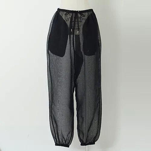 【ダリア/dahlia】のシアーイージーパンツ 人気、トレンドファッション・服の通販 founy(ファニー) 　ファッション　Fashion　レディースファッション　Fashion for Women　パンツ　Pants & Trousers　スウェット / スエット　Sweatshirt, Sweatwear　デニム　Denim, Jeans Material　バルーン　Balloon, Balloon Silhouette　ボトム　Bottoms, Lower Wear　ポケット　Pocket, Pocket Detail　夏　Summer　 other-1|ID: prp329100004468972 ipo3291000000034618073