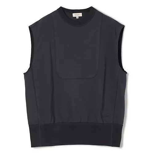 【ブラミンク/BLAMINK】のコットンクルーネックノースリーブ インテリア・キッズ・メンズ・レディースファッション・服の通販 founy(ファニー) 　ファッション　Fashion　レディースファッション　Fashion for Women　トップス・カットソー　Cut & Sew Tops　キャミソール&ノースリーブ　Camisoles & Sleeveless Tops　ノースリーブ　Sleeveless, No-Sleeve　ボックス　Boxy, Box Shape　洗える　Machine Washable　NAVY|ID: prp329100004472604 ipo3291000000035916587