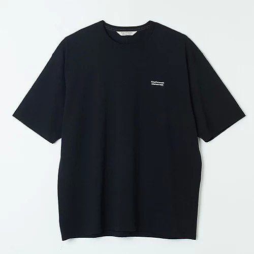 【ビューティフル ピープル/beautiful people】の60/3 jersey outline logo T インテリア・キッズ・メンズ・レディースファッション・服の通販 founy(ファニー) 　ファッション　Fashion　レディースファッション　Ladies' Fashion Online　おすすめ　Recommend　コンパクト　Compact　バランス　Balance　ビッグ　Big　black|ID: prp329100004472608 ipo3291000000031479875