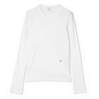【ブラミンク/BLAMINK】のコットンストレッチリブロングスリーブ WHITE|ID: prp329100004472618 ipo3291000000033139692