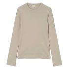 【ブラミンク/BLAMINK】のコットンストレッチリブロングスリーブ OLIVE|ID: prp329100004472618 ipo3291000000033139694