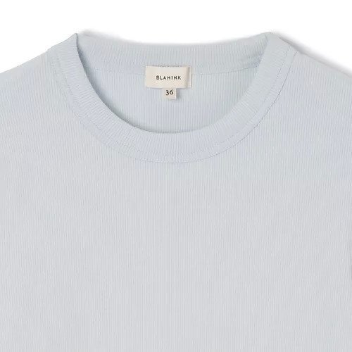 【ブラミンク/BLAMINK】のコットンストレッチリブロングスリーブ 人気、トレンドファッション・服の通販 founy(ファニー) 　ファッション　Fashion　レディースファッション　Fashion for Women　シンプル　Simple, Minimal　フィット　Fit, Slim Fit　ロング　Long, Long-Length　ワンポイント　One Point, Statement Accent　洗える　Machine Washable　長袖　Long Sleeve, Full Sleeve　other-3|ID: prp329100004472618 ipo3291000000033139697