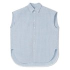 【ブラミンク/BLAMINK】のコットンギンガムチェックノースリーブシャツ LT.BLUE|ID: prp329100004472622 ipo3291000000036281496