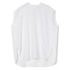 【ブラミンク/BLAMINK】のコットンエンブロイダリーノースリブブラウス WHITE|ID: prp329100004472624 ipo3291000000036315064