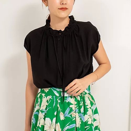 【ノーリーズ/NOLLEY'S】のフリル衿ブラウス インテリア・キッズ・メンズ・レディースファッション・服の通販 founy(ファニー) https://founy.com/ ファッション Fashion レディースファッション Fashion for Women トップス・カットソー Cut & Sew Tops シャツ・ブラウス・オフィスカジュアル Elegant Blouses & Button-Ups 2025年 2025 2025春夏・S/S Spring/Summer 2025 SS25 おすすめ Recommended / Our Picks ジャケット Jacket, Outerwear スリーブ Sleeve, Long Sleeve / Short Sleeve デニム Denim, Jeans Material フリル Frill, Ruffle フレンチ French, French Style リボン Ribbon, Bow ワイド Wide, Wide Fit ビジネス 仕事 通勤 Business / Work / Commuting |ID: prp329100004472631 ipo3291000000031480115