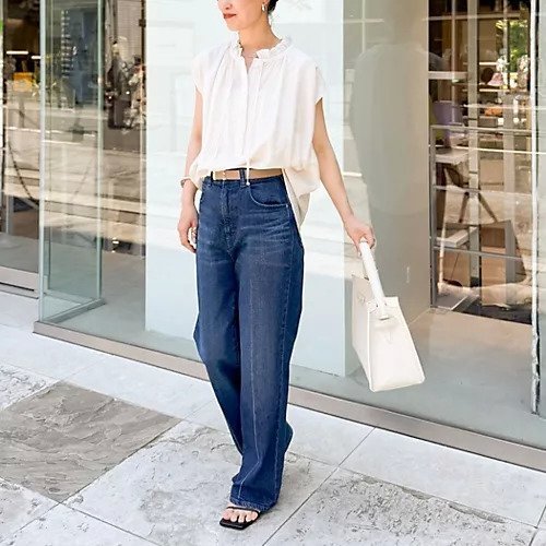 【ノーリーズ/NOLLEY'S】のフリル衿ブラウス 人気、トレンドファッション・服の通販 founy(ファニー) 　ファッション　Fashion　レディースファッション　Fashion for Women　トップス・カットソー　Cut & Sew Tops　シャツ・ブラウス・オフィスカジュアル　Elegant Blouses & Button-Ups　2025年　2025　2025春夏・S/S　Spring/Summer 2025 SS25　おすすめ　Recommended / Our Picks　ジャケット　Jacket, Outerwear　スリーブ　Sleeve, Long Sleeve / Short Sleeve　デニム　Denim, Jeans Material　フリル　Frill, Ruffle　フレンチ　French, French Style　リボン　Ribbon, Bow　ワイド　Wide, Wide Fit　ビジネス 仕事 通勤　Business / Work / Commuting　other-3|ID: prp329100004472631 ipo3291000000033510449
