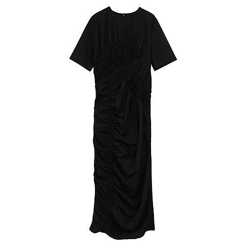 【クラネ/CLANE】のRAND0M SHIRRING ONEPIECE インテリア・キッズ・メンズ・レディースファッション・服の通販 founy(ファニー) https://founy.com/ ファッション Fashion レディースファッション Fashion for Women 2025年 2025 2025春夏・S/S Spring/Summer 2025 SS25 キャミソール Camisole, Spaghetti Strap Top シャーリング Shirring, Ruched バランス Balance, Style Balance 夏 Summer 春 Spring S/S・春夏 SS, Spring/Summer, Warm Season |ID: prp329100004472663 ipo3291000000032695664