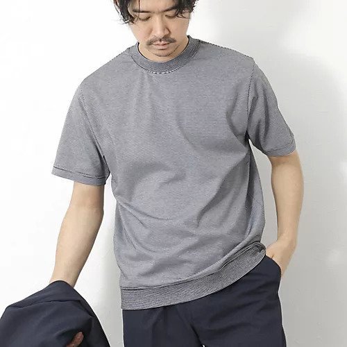【ノーリーズ グッドマン/NOLLEY'S goodman / MEN】の《ビジカジ対応》セミシルケットスムース ボーダードレスTシャツ 25SS インテリア・キッズ・メンズ・レディースファッション・服の通販 founy(ファニー) https://founy.com/ ファッション Fashion メンズファッション MEN 2025年 2025 2025春夏・S/S Ss,Spring/Summer,2025 インナー Inner カーディガン Cardigan クール Cool シルケット Mercerization ジャケット Jacket ドレス Dress バランス Balance ビジネス 仕事 通勤 Business ボーダー Border エレガント 上品 Elegant 無地 Plain Color |ID: prp329100004472705 ipo3291000000031914899