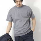 【ノーリーズ グッドマン/NOLLEY'S goodman / MEN】の《ビジカジ対応》セミシルケットスムース ボーダードレスTシャツ 25SS ブラック系その他|ID: prp329100004472705 ipo3291000000031914902