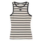 【ガニー/GANNI】のStriped Soft Cotton Rib Tank Top Sky Captain|ID: prp329100004474980 ipo3291000000031547482