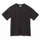 【ガニー/GANNI】のHeavy Cotton Rhinestone Drop Shoulder T-shirt Phantom|ID: prp329100004474983 ipo3291000000031547538