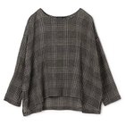【パドカレ/pas de calais】の25SS 綿/リネン交織タンブラーチェック BK|ID: prp329100004474989 ipo3291000000031547619
