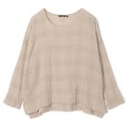 【パドカレ/pas de calais】の25SS 綿/リネン交織タンブラーチェック ベージュ|ID: prp329100004474989 ipo3291000000031547621