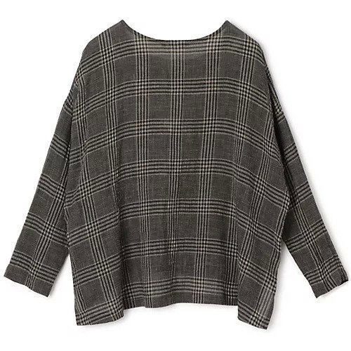 【パドカレ/pas de calais】の25SS 綿/リネン交織タンブラーチェック 人気、トレンドファッション・服の通販 founy(ファニー) 　ファッション　Fashion　レディースファッション　WOMEN　2025年　2025　2025春夏・S/S　Ss,Spring/Summer,2025　イレヘム　Ilehem　タンブラー　Tumbler　チェック　Check　フェミニン　Feminine　リネン　Linen　洗える　Washable　other-2|ID: prp329100004474989 ipo3291000000031547625