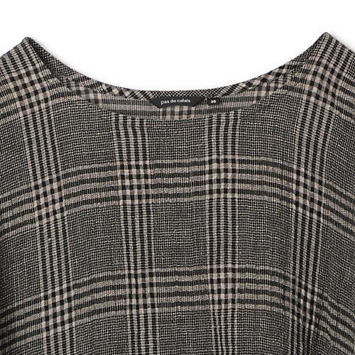 【パドカレ/pas de calais】の25SS 綿/リネン交織タンブラーチェック 人気、トレンドファッション・服の通販 founy(ファニー) 　ファッション　Fashion　レディースファッション　WOMEN　2025年　2025　2025春夏・S/S　Ss,Spring/Summer,2025　イレヘム　Ilehem　タンブラー　Tumbler　チェック　Check　フェミニン　Feminine　リネン　Linen　洗える　Washable　other-3|ID: prp329100004474989 ipo3291000000031547628