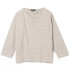 【パドカレ/pas de calais】の25SS ラフィー天竺 半袖PO TOPグレー|ID: prp329100004474991 ipo3291000000036286771