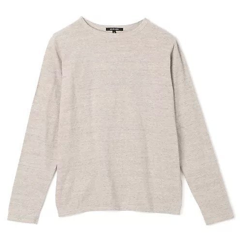 【パドカレ/pas de calais】の25SS ラフィー天竺PO インテリア・キッズ・メンズ・レディースファッション・服の通販 founy(ファニー) 　ファッション　Fashion　レディースファッション　Fashion for Women　2025年　2025　2025春夏・S/S　Spring/Summer 2025 SS25　おすすめ　Recommended / Our Picks　シンプル　Simple, Minimal　フィット　Fit, Slim Fit　ベーシック　Basic, Essential　レギュラー　Regular, Standard Fit　洗える　Machine Washable　長袖　Long Sleeve, Full Sleeve　TOPグレー|ID: prp329100004474994 ipo3291000000031547683