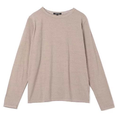【パドカレ/pas de calais】の25SS ラフィー天竺PO インテリア・キッズ・メンズ・レディースファッション・服の通販 founy(ファニー) 　ファッション　Fashion　レディースファッション　Fashion for Women　2025年　2025　2025春夏・S/S　Spring/Summer 2025 SS25　おすすめ　Recommended / Our Picks　シンプル　Simple, Minimal　フィット　Fit, Slim Fit　ベーシック　Basic, Essential　レギュラー　Regular, Standard Fit　洗える　Machine Washable　長袖　Long Sleeve, Full Sleeve　Lベージュ|ID: prp329100004474994 ipo3291000000031547686