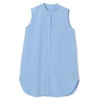 【プレインピープル/PLAIN PEOPLE】のタイプライターバンドカラーチュニック サックス|ID: prp329100004475004 ipo3291000000031547815