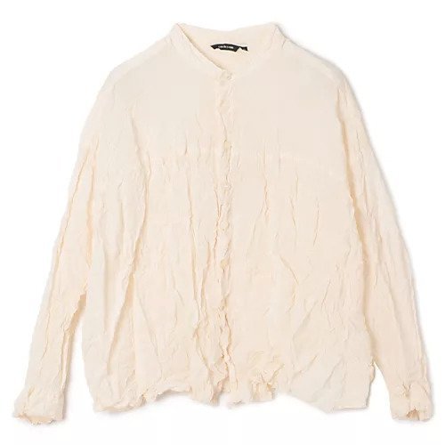 【パドカレ/pas de calais】の25SS 80/1コットンローンBL 人気、トレンドファッション・服の通販 founy(ファニー) 　ファッション　Fashion　レディースファッション　Fashion for Women　2025年　2025　2025春夏・S/S　Spring/Summer 2025 SS25　ギャザー　Gathered, Ruffled　スタンド　Stand Collar, Upright Stand　フェミニン　Feminine, Girly　フレア　Flare, Flared　ヨーク　Yoke, Yoke Design　洗える　Machine Washable　 other-1|ID: prp329100004475011 ipo3291000000034649490