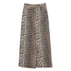 【ガニー/GANNI】のPrint Denim Maxi Slit Skirt Leopard|ID: prp329100004475068 ipo3291000000033666842