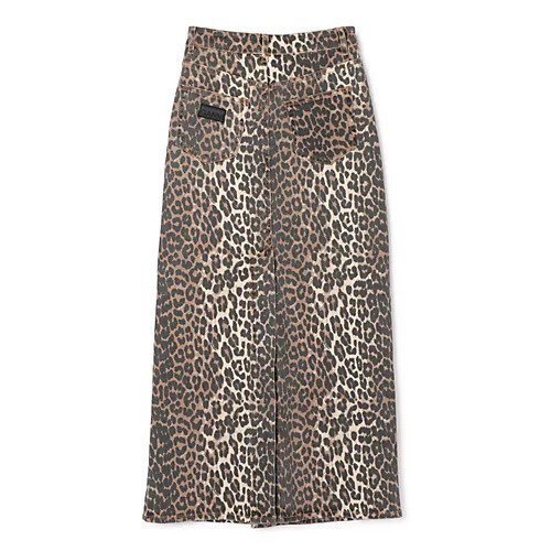 【ガニー/GANNI】のPrint Denim Maxi Slit Skirt 人気、トレンドファッション・服の通販 founy(ファニー) ファッション Fashion レディースファッション Fashion for Women スカート Skirts スリット Slit, Slit Detail デニム Denim, Jeans Material バランス Balance, Style Balance マキシ Maxi, Full Length レオパード Leopard, Animal Print other-2|ID: prp329100004475068 ipo3291000000034865167