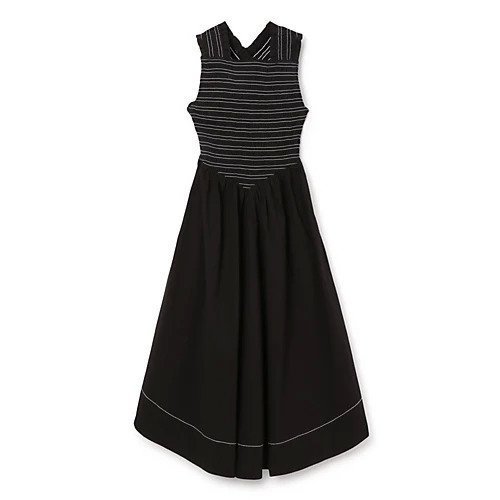 【ガニー/GANNI】のWashed Stretch Cotton Smock Midi Straps Dress インテリア・キッズ・メンズ・レディースファッション・服の通販 founy(ファニー) https://founy.com/ ファッション Fashion レディースファッション WOMEN ワンピース Dress ドレス Party Dresses 2025年 2025 2025春夏・S/S Ss,Spring/Summer,2025 クラシカル Classical ストレッチ Stretch スリム Slim ドレス Dress パターン Pattern モダン Modern ロング Long |ID: prp329100004475117 ipo3291000000031549524