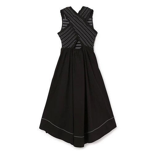 【ガニー/GANNI】のWashed Stretch Cotton Smock Midi Straps Dress 人気、トレンドファッション・服の通販 founy(ファニー) 　ファッション　Fashion　レディースファッション　Fashion for Women　ワンピース　Dresses　フォーマル・パーティードレス・結婚式用ドレス　Elegant & Casual Dresses　2025年　2025　2025春夏・S/S　Spring/Summer 2025 SS25　クラシカル　Classical, Vintage-Inspired　ストレッチ　Stretch, Stretchy Fabric　スリム　Slim, Slim Fit　ドレス　Dress, One-Piece　パターン　Pattern, Design Print　モダン　Modern, Contemporary　ロング　Long, Long-Length　other-2|ID: prp329100004475117 ipo3291000000033667138