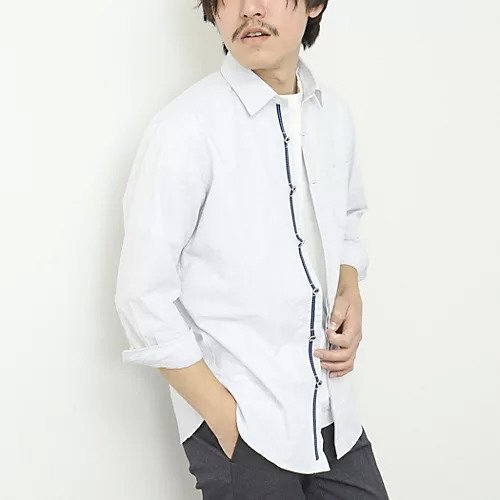 【ノーリーズ グッドマン/NOLLEY'S goodman / MEN】の綿麻パラシュートボタン 7分袖シャツ 25SS 人気、トレンドファッション・服の通販 founy(ファニー) 　ファッション　Fashion　メンズファッション　Fashion for Men　ショーツ　Shorts, Short Pants　シンプル　Simple, Minimal　デニム　Denim, Jeans Material　定番　Standard, Basic Item　フロント　Front, Front Design　リゾート　Resort, Vacation Style　リネン　Linen, Linen Fabric　リボン　Ribbon, Bow　おすすめ　Recommended / Our Picks　ギフト プレゼント　Gift / Present　2025年　2025　2025春夏・S/S　Spring/Summer 2025 SS25　other-3|ID: prp329100004475150 ipo3291000000031718950